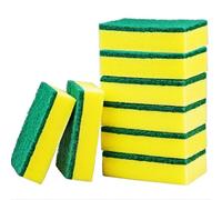 TMTGTS Esponja de cocina, 20 unidades, 9 x 6 x 3 cm, para cocina, estropajos, esponjas abrasivas, esponjas para tartas, esponjas de cocina, esponjas de limpieza, esponjas de limpieza