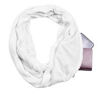 TMTGTS Pañuelo de bolsillo de 170 x 50 cm, bufanda de invierno con bolsillos con cremallera, bufanda de viaje, bufanda de infinito, bufanda de invierno, bufanda para el cuello, bufanda para mujer