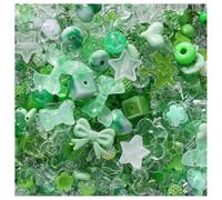 TMTGTS Perlas acrílicas Charms 60 g Kawaii perlas dulces perlas joyas joyas joyas manualidades cuentas espaciadoras para pulseras collar tobillera atrapasueños cadenas pendientes