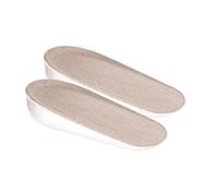TMTGTS Plantillas elevadoras, 1 par, 1,5 cm, plantillas elevadas para zapatos invisibles, almohadillas de elevación, cojín para talón, elevador de talón para zapatillas deportivas, zapatos de piel