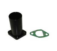 Tmuare Junta de entrada para colector de admisión para motor de clones Mikuni de 24 mm a GX200 Predator 212 cc 6.5 HP (negro)