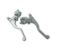 Tmuare Maneta de freno de embrague para CRF 100F 110F 70F 80F XR100 XR50 XR70 XR80 XR75 KLX 110 L R DR-Z 125 PW80 TT-R 50E 100E (plateado)
