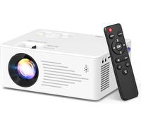 TMY Mini proyector para iPhone, proyector portátil con WiFi 5G y Bluetooth, proyector HD 1080P para películas en interiores y exteriores, cine en casa, camping, juegos