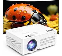 TMY Proyector Native 1080P con WiFi y Bluetooth, proyector de películas al aire libre con Sreen, compatible con smartphone, HDMI, USB, PC, DVD, Fire Stick, PS5 para el hogar, dormitorio, uso al aire