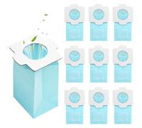 TMZELOA 10 Bolsa Aspiradora para Aspiradora Makita Antibacterianas Filtro de Papel para Aspirador Makita CL102/104/107/182 Accesorios Adecuados para Aspirador Inalámbrica