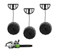 TMZELOA 3 tapas de depósito y tapa de aceite para motosierras Stihl MS170 MS180 017 018, tapón de depósito de alta calidad y repuesto de tapa de aceite, accesorios Stihl duraderos para motosierra de