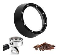 TMZELOA Anillo Dosificador De Café Magnético De 51 Mm, Portafiltros, Ajuste Preciso, Magnético De 8 Puntos, Para Portafiltros De Espresso, Negro