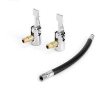 TMZELOA Juego de adaptadores de válvula multifuncionales, compatible con Bosch EasyPump, apto para neumáticos de coche, bicicletas y pelotas