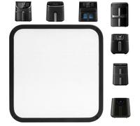 TMZELOA Protector Antisalpicaduras Compatible con Cosori Dual Blaze 6,4 L y Cosori Turboblaze 6L Pantalla de Protector Contra Salpicaduras Rejilla Antisalpicaduras para Freidora de Aire 22 x 21cm