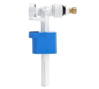 TMZELOA Válvula de Llenado WC Universal G3/8 y G1/2 de Latón - Mecanismo Cisterna Silencioso y Anti Cal, Ahorro de Agua, Instalación Fácil sin Herramientas, Recambio Universal para Cisterna WC