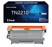 TN-2210 TN2210 Cartucho de Tóner Compatible para Brother HL-2240 2240D 2270DW FAX-2940 2845 2840 DCP-7055 7060D 7065DN 7070DW MFC-7860DW 7360N 7460DN Impresoras,Black-1 Pack