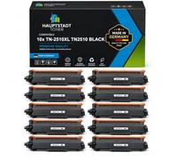 TN-2510XL TN2510XL Compatible para Brother HL-L2400DWE TN2510 10x XXL Toner | Hasta 5.000 páginas, compatible con HL-L2400DW MFC-L2835DW MFC-L2800DW MFC-L2860DWE DCP-L2620DW DCP-L2627DW
