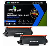 TN-2510XL TN2510XL Compatible para Brother HL-L2400DWE TN2510 2X XXL Toner | Hasta 5.000 páginas, compatible con HL-L2400DW MFC-L2835DW MFC-L2800DW MFC-L2860DWE DCP-L2620DW DCP-L2627DW