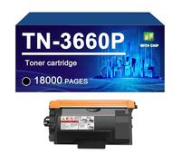 TN-3660P Cartucho De Tóner Compatible para Brother DCP-L5510DW HL-L5210DN L5210DW L5215DN L6210DW L6410DN L6415DN MFC-L5710DN L5710DW L5715DN L6710DW L6910DN L6915DN EX910,TN3660P-1 Pack
