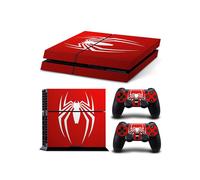 TN-PS4-7100 - Adhesivo de vinilo de Spider-Man Venom para consola PS4 y dos mandos.