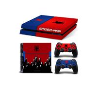 TN-PS4-7104 - Adhesivo de vinilo de Spider-Man Venom para consola PS4 y dos mandos.