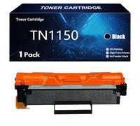 TN1150 Cartucho de Tóner de Repuesto para Brother TN1150 TN-1150 TN 1150 Compatible para Brother HL-L1240W 1242W 1242WXL DCP-L1640W L1642W L1642WXL L1660W impresoras,Black-1 Pack