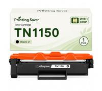 TN1150 - Tóner negro compatible con Brother (1 paquete, hasta 1000 páginas)