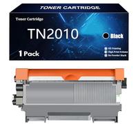 TN2010 Cartuchos de Tóner de Repuesto TN2010 TN2210 Compatibles para Brother HL-2240 2240D 2270DW FAX-2940 2845 2840 DCP-7055 7060D 7065DN 7070DW MFC-7860DW 7360N 7460DN Impresoras,Black-1 Pack