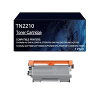 TN2210 Cartuchos de tóner compatibles impresora HL-2240 2270DW FAX-2940 | Reemplazo for HL-2240D FAX-2845 2840 DCP-7055 7060D 7065DN 7070DW MFC-7860DW 7360N 7460DN Impresora(1 pack)
