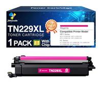 TN229XL - Cartucho de tóner magenta de alto rendimiento compatible para impresoras Brother TN229XL TN-229XL para impresoras Brother HL-L3280CDW HL-L3220CW MFC-L3720CDW MFC-L3780CDW