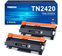 TN2420 Compatible Toner Brother MFC-L2710DW Toner TN2420 Brother TN 2420 Toner Brother DCP-L2530DW Toner Brother HL-L2350DW MFC-L2710DW MFC-L2710DN MFC-L2750DW HL-L2370DN HL-2310D TN2410 (2 Negro)