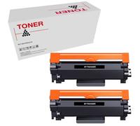 TN2420 Pack 2 Cartuchos de Toner Compatible con Brother TN2420/TN2410 (TN-2420/TN-2410)