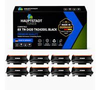 TN2420 TN-2420 XL Toner MFC L2710DW TN 2420 TN2410 TN-2410 8X Negro | Compatible con Brother HL-L2350DW MFC-L2710DN L2710DW DCP-L2530DW HL-L2375DW MFC-L2750DW MFC-L2730DW HL-L2310D 6000 páginas