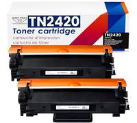 TN2420 Toner Compatible con Brother MFC-L2710DW L2750DW L2710DN L2730DW HL-L2310D L2350DW DCP-L2510D L2530DW L2550DN - Pack de 2 Unidades Negro