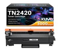 TN2420 Tóner Compatible para Brother TN-2420 TN2410 Cartuchos de Tóner para Brother HL-L2310D HL-L2350DN HL-L2370DN DCP-L2530DW MFC-L2710DN MFC-L2730DW MFC-L2750DW (1 Negro)