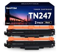TN247BK TN-247BK TN-243BK TN243BK Compatible para Toner Brother DCP-L3550CDW HL-L3230CDW Brother DCP L3550CDW MFC-L3750CDW MFC-L3770CDW HL-L3210CW DCP-L3510CDW (2 Paquete)