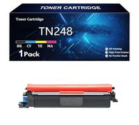 TN248 TN248XL Toner Compatible con Brother TN-248C TN-248M TN-248M TN-248Y TN-248BK para Brother DCP-L3560CDW MFC-L3755CDW L8340CDW L8390CDW HL-L3220CW L3220CDW L3240CDW Impresora,C-1 Pack