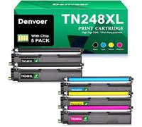 TN248XL TN248 Compatible para Toner Brother DCP-L3560CDW Toner Brother MFC-L3740CDWE DCPL3560CDW Brother HL-L3240CDW HLL3240CDW MFC-L3760CDW Brother TN 248 XL DCP-L3520CDWE MFC-L8390CDW HL-L3220CWE