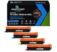 TN248XL TN248 MFC-L3760CDW 4X Toner Compatible para Brother MFC-L3740CDW | Compatible con HL L3215CW L3220CW L3215CWE L3240CDW, MFC L3740CDWE L8340CDW L8390CDW DCP L3740CDWE L3515CDW L3555CDW L3560CDW