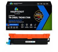 TN248XL TN248 MFC-L3760CDW Tóner compatible con Brother MFC-L3740CDW cian | Compatible con HL L3215CW L3220CW L3215CWE L3240CDW, MFC L3740CDWE L8340CDW L8390CDW DCP L3740CDWE L3515CDW L3555CDW L3560CDW