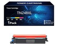 TN248XL TN248 Toner Compatible con Brother TN-248C TN-248M TN-248M TN-248Y TN-248BK para Brother DCP-L3560CDW MFC-L3755CDW L8340CDW L8390CDW HL-L3220CW L3220CDW L3240CDW Impresora,C-1 Pack