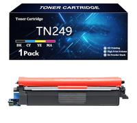 TN249 Cartucho de Tóner para Brother TN249K TN249M TN249C TN249M Compatible para Brother DCP-L3520CDW L3560CDW MFC-L3720CDW L3780CDW HL-L3220CW L3220CDW L8240CDW Impresoras,C-1 Pack
