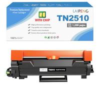 TN2510 TN-2510 Tóner Cartucho Compatible para Brother HL-L2400DWE HL-L2445DW DCP-L2620DW DCP-L2627DW DCP-L2660DW DCP-L2665DW MFC-L2800DW MFC-L2827DW MFC-L2835DW MFC-L2860DW Impresora