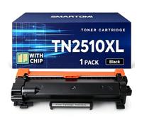TN2510XL TN2510 Tóner Compatible para Brother TN-2510XL HL-L2400DWE | TN-2510 XL 2510XL para HL-L2400DW DCP-L2627DWE DCP-L2620DW DCP-L2660DW MFC-L2800DW MFC-L2860DW MFC-L2827DW (2 Negro)