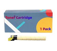 TN328 TN328K TN328C TN328M TN328Y Cartucho de tóner Compatible con impresoras Konica Minolta Bizhub C250i C300i C360i C7130i Juego de 4 Colores y Paquete Individual(Yellow,Toner Cartridge)