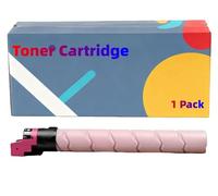 TN328 TN328K TN328C TN328M TN328Y Cartucho de tóner Compatible con impresoras Konica Minolta Bizhub C250i C300i C360i C7130i Juego de 4 Colores y Paquete Individual(Magenta,Toner Cartridge)