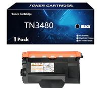 TN3480 Cartucho Toner Compatible para Brother TN 3480 3430 TN 3430 Toner para Brother HL-L5000D L5100DN L6200DW L6400DW MFC-L5700DN L5900DW L6900DW Impresoras,Black-1 Pack