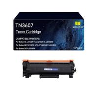 TN3607 Cartuchos de tóner compatibles impresora HL-L6410DN L5210DN L6210DW | Reemplazo de cartuchos de tóner TN3607 impresora para Brother DCP-L5510DW MFC-5710DW 6710DW L6910DN, con chip(1 pack)