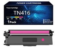 TN416 Cartucho de Tóner Repuesto para Brother TN416BK TN416C TN416Y TN416M para Brother HL-L8260CDW L9310CDW L8360CDW DCP-L8410CDW MFC-L8900CDW L9570CDW Impresoras con Chip,M-1 Pcs