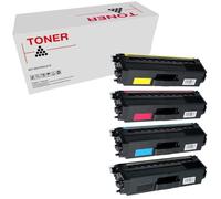 TN421 / TN423 / TN426 Pack 4 Cartuchos de Toner Compatible con Brother TN421BK / TN423BK / TN426BK, TN421C / TN423C / TN426C, TN421M / TN423M / TN426M, TN421Y / TN423Y / TN426Y