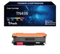TN436 Cartucho de Tóner Compatible para Brother TN-436 TN431 TN433 HL-L8360CDW HL-L8360CDWT HL-L9310CDW MFC-L8895CDW MFC-L8900CDW MFC-L8905CDW MFC-L9570CDW Impresoras ,M-1 Pack
