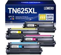 TN625XL Tóner Compatible con Brother Tóner Negro Cian Magenta Amarillo 4p | Cartucho de Tóner Compatible con Brother DCP-L8630CDW HL-L8430CDW HL-L8570CDW MFC-L8730CDW MFC-EX570 Tóner 3000 Páginas