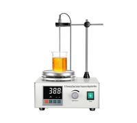 Tnamdan Agitador Magnético de laboratorio 1000ML 200W con Pantalla Digital de Temperatura y Ajuste de Velocidad Mezclador magnético con Placa calefactora y Barra agitadora magnética