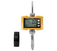 Tnamdan Industrial Pesado Escala Colgante 1000kg para Trabajo Pesado Báscula de grúa Digital con Mando a Distancia Báscula Colgante electrónica de Alta precisión de 1T