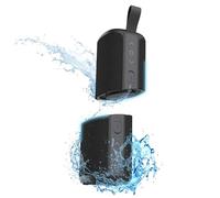 T'nB - Altavoz Bluetooth portátil 2 en 1, Resistente al Agua, Flotante, Resistente al Agua, estéreo, Bluetooth 5.0 Compacto, Controles Integrados, Altavoz inalámbrico, Color Negro